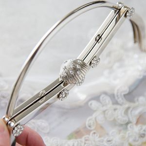 Five Flower Shell Head Lock Purse Clutch Frames OEM ODM