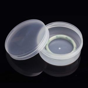 Buy cheap Round Clear Frosted Plastic Bead Storage Containers Box Case with Screw Top Lids, Cylinder Stackable Bead Containers from wholesalers