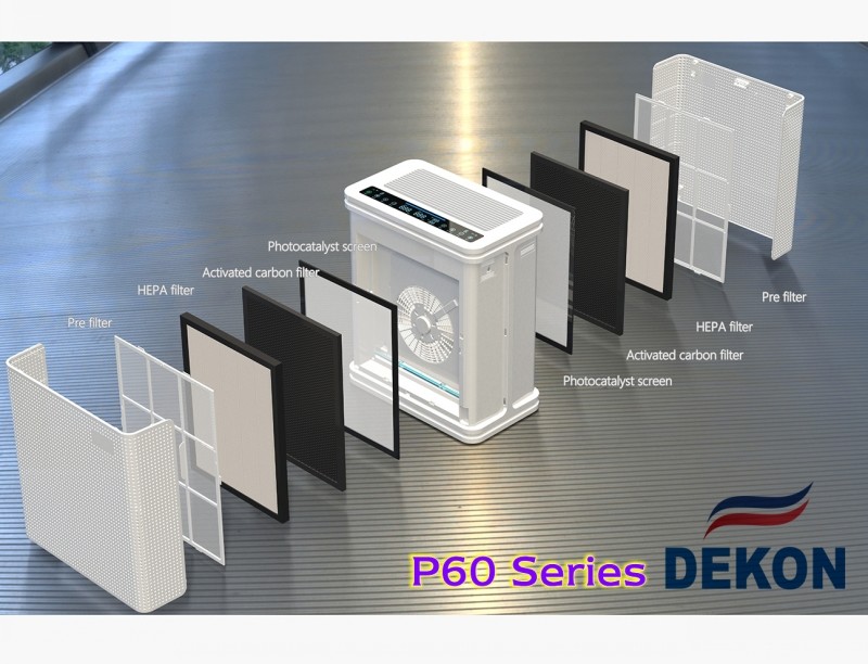 Air purifier WIFI control with anion generator H13 medical level HEPA filter