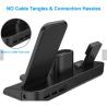 Buy cheap 4 In 1 Desktop Charging Station USB Power Strip 10W Qi Wireless Charger from wholesalers