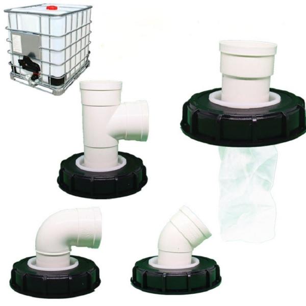 Buy cheap Sample Customization IBC Tank Elbow Pipe Fitting and Parts Plumbing Fittings 24.5cm from wholesalers