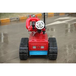 Buy cheap Remote Control Automatic Fire Fighting Robot , Fire Extinguisher Robot from wholesalers