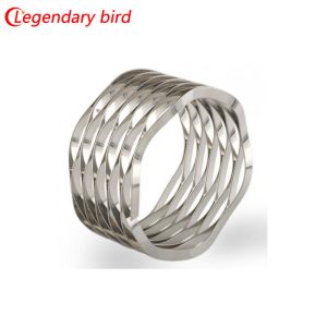 Multi Wave Springs Wave Compression Spring with plain ends