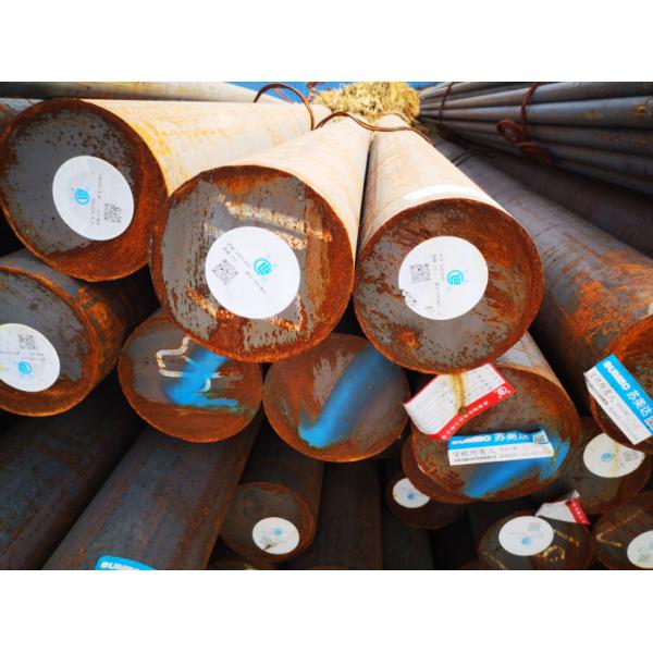 Buy cheap Annealed and Black Surface of SKD61 / 1.2344 / H13 Forged Steel Round Bar from wholesalers
