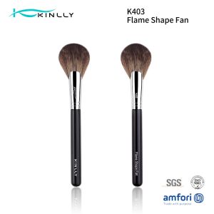 Buy cheap 1pcs Wooden Handle Real Hair Makeup Brushes For Fan from wholesalers