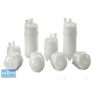 PP / PES / PVDF Disposable Capsule Filter PH 1 - 13 Value With PP Inner Core