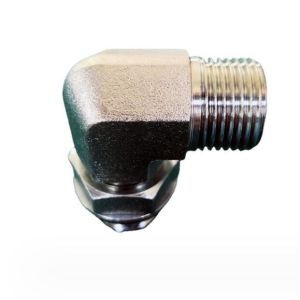 Buy cheap DIN Standard Medium Carbon Steel Hydraulic Fittings for OEM O-Ring Face Seal Elbow from wholesalers