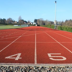 Buy cheap 13mm Spray Coat System Running Track UV Resistant Eco Runway from wholesalers