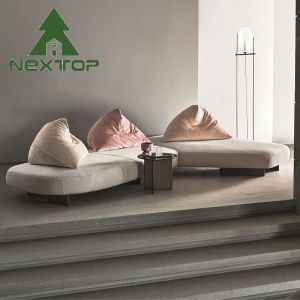 Buy cheap OEM ODM Hotel Lobby Living Room Reception Shaped Corner Sofa Set from wholesalers