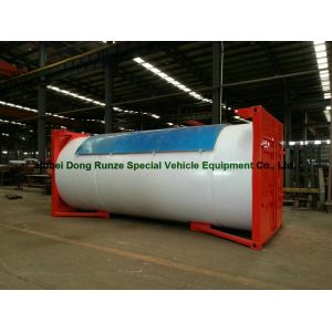 Buy cheap Steel 20ft LPG Storage Tanks Container With Pump , LPG Skid Station ASME Certificate product
