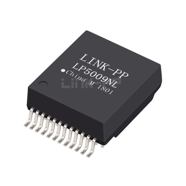 China LP5009NL SMD Dual Port 10/100 BASE-T PoE 24 Pin Ethernet Transformer Modules on sale China LP5009NL SMD Dual Port 10/100 BASE-T PoE 24 Pin Ethernet Transformer Modules on sale