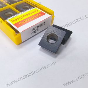 CNC Precision Milling Series PVD Coating HYB208 Model LPMT150412 For Difficult