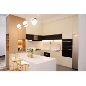 Solid Surface High Purity 10mm Engineered Quartz Stone Kichen Top