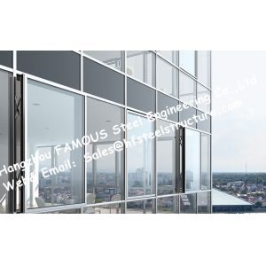 Buy cheap Structural Prefabricated Modular Panel Glass Facade Curtain Wall Rainscreen Systems from wholesalers