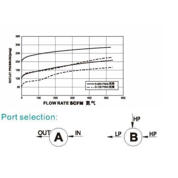 Stainless Steel Single Stage Back Pressure Regulator