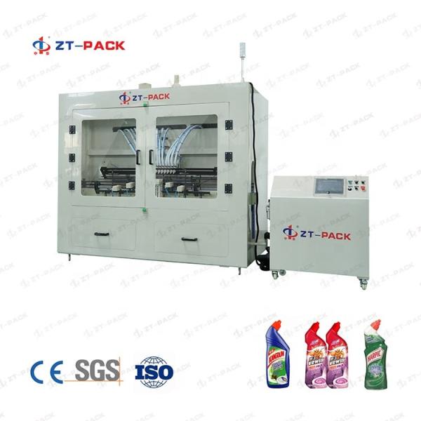 4000bph Pesticide Filling Machine 2000bph Antiseptics Linear Liquid Filling
