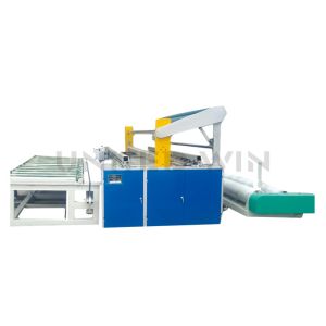 Fully Automatic Tarpaulin Fabric Folding Making Machine Tarpaulin Finishing