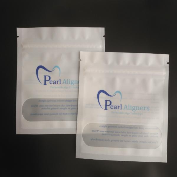 Buy cheap MOPP PE Clear Aligners Plastic Pouches Packaging Three Side Seal Vmpet from wholesalers