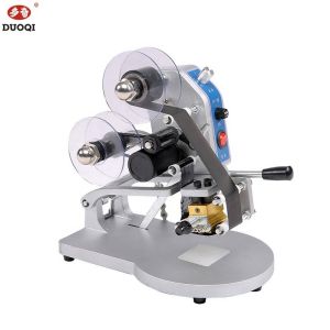 Quality DUOQI DY-8 Semi Automatic Coding Machine for Expiry Date and Batch Printing for sale Buy cheap DUOQI DY-8 Semi Automatic Coding Machine for Expiry Date and Batch Printing product