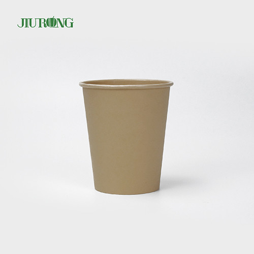 Quality Biodegradable Disposable Paper Coffee Cup Single Wall 6oz 7oz for sale