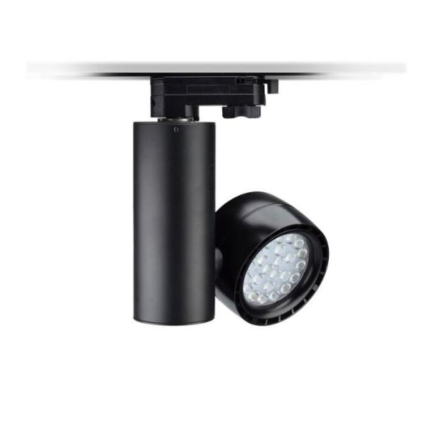 Buy cheap Black Led Track Lighting Fixtures 12 Degree For Residential / Institution Buildings from wholesalers