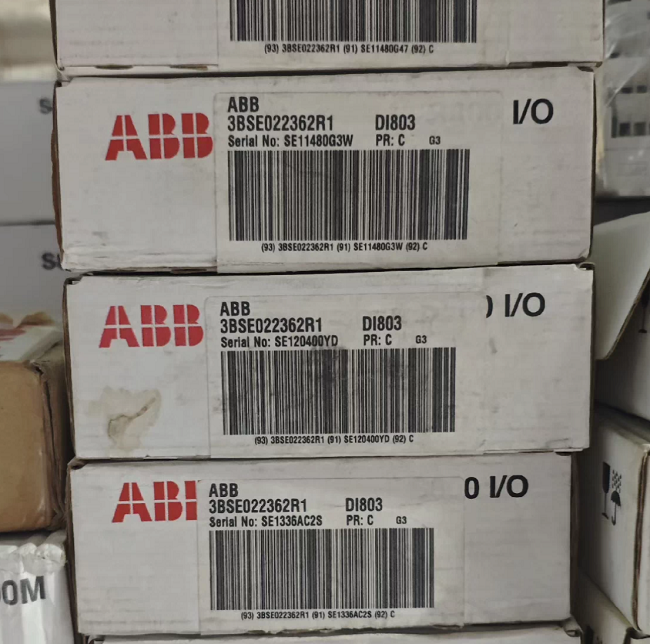 DI803 3BSE022362R1 ABB Digital input module AC 800M System 800A