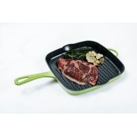 Buy cheap 9 Inch Duracast Enameled Cast Iron Grill Pan With Long Handle product