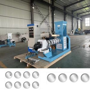 Buy cheap Electric Heating Screw Grain Feed Extruder Machine with different capacity from wholesalers