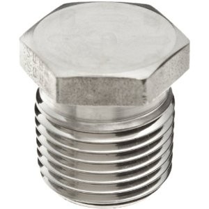 Buy cheap stainless ASTM A182 F316LN hex head plug from wholesalers