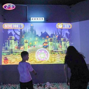 China Vibrant 3D Interactive Ball-Throwing Wall Game With Different Difficulty Levels on sale