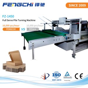 Buy cheap Intelligent FZ-1450 Cardboard Aligning Litho Stacking Machine With Auto Pallet Feeding from wholesalers