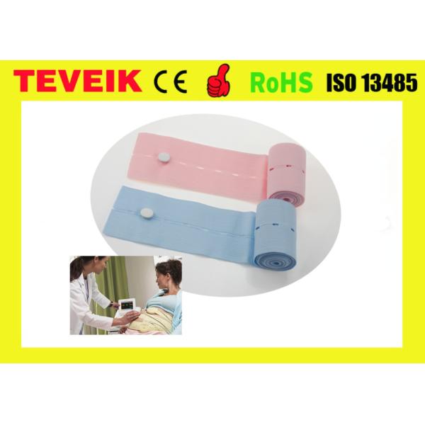 Disposable fetal monitoring belts / abdominal CTG belts Latex-free with
