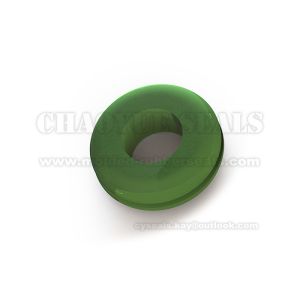 Buy cheap Green Silicone Rubber Grommet Seal Propanol Ethyl Carbinol Nitrobenzene Resistance from wholesalers