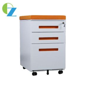 Buy cheap 3 Drawer Slideway Mobile File Cabinet Rotating Assembled With Cushion from wholesalers