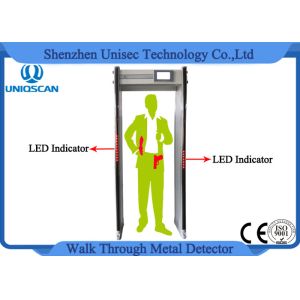 Buy cheap Security System 33 Zones Metal Detector Body Scanner For Exhibition Center from wholesalers