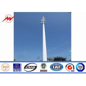 Buy cheap 30m / 60m Conical 138kv Power Transmission Tower Power Transmission Pole from wholesalers