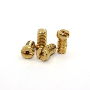 China Custom M2 M3 M4 M5 M6 M8 Brass Machine Screw with Flat Head Style and Fast Shipping on sale