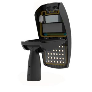 Buy cheap Weatherproof Led Area Light Fixtures / Energy Efficient Street Lighting from wholesalers