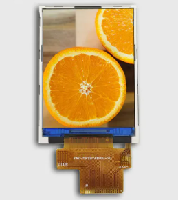 Customized 2.4 Inch TFT LCD Screen with 18PIN Soldering FPC and SPI Interface