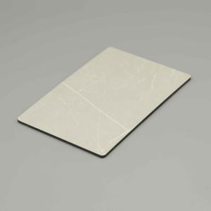 Scratch-resistant Beige stone pattern Aluminum Composite Panel 4MM 1.22*2.44m