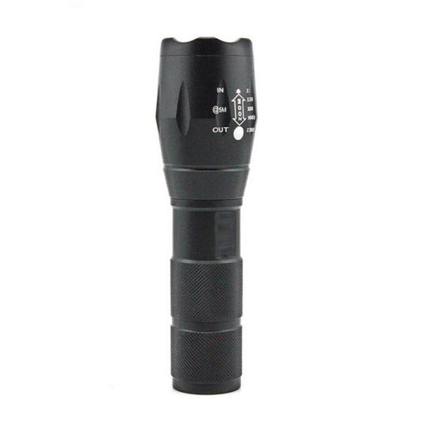 Buy cheap AAA 18650 Battery Flashlight , T6 Aluminum Zoomable Tactical LED Flashlight from wholesalers