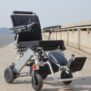 Buy cheap 220.46LB Load Lightweight Electric Wheelchair For Handicapped from wholesalers