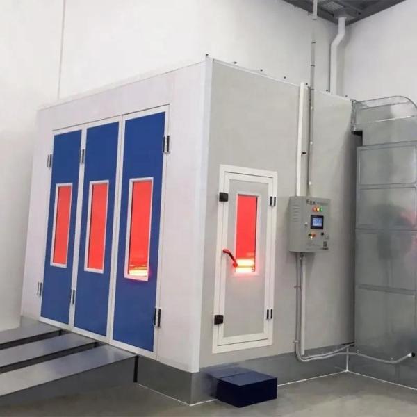 Quality Flawless Finishes Spray Booth Coating 7000 X 5200 X 4000mm Spray Bake Professional Paint Booth for sale