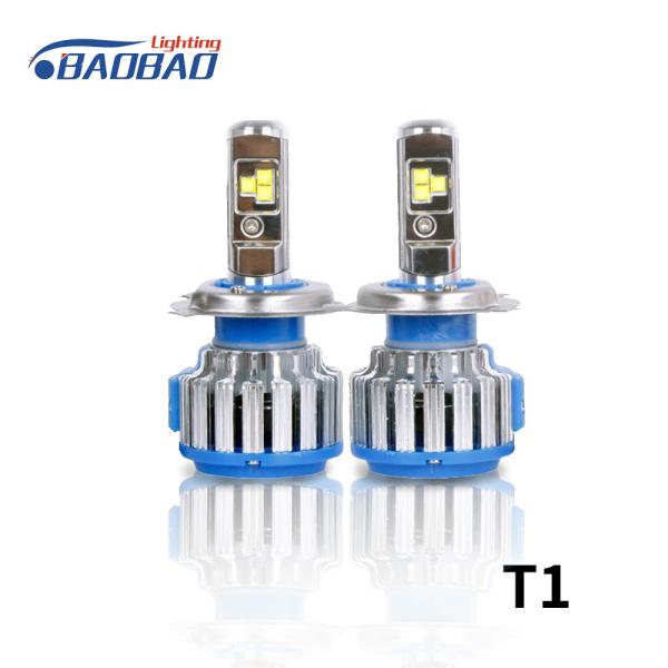 Quality T1 30W 3200Lumen 4pcs CREE CHIPS car led headlight for sale
