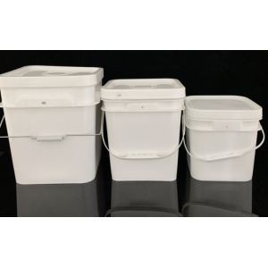 Buy cheap Handle Included White Square Plastic Vessel for Enhanced Functionality from wholesalers