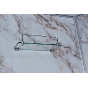 Buy cheap Bathroom White Quadrant Shower Enclosure Aluminum Frame from wholesalers