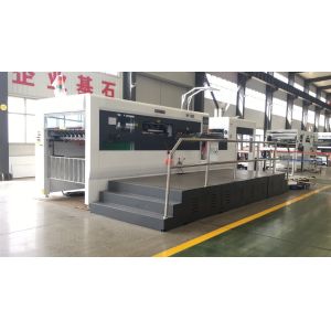 CE ISO Automatic Die Cutting And Creasing Machine Carton Box Cutter 18kw MY1500