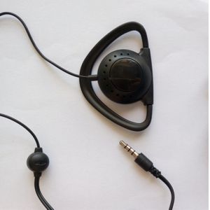 Buy cheap Single-side earphone with Mic and 4-pole plug ear hook headphone for tour guide system from wholesalers