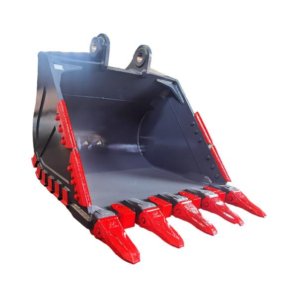 Buy cheap Custom PC330 Excavator Severe Duty Bucket 2560mm Length from wholesalers
