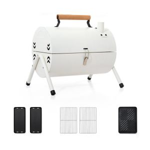Buy cheap Compact Pellet Charcoal BBQ Meat Smokers Machine Small Portable Mini Smoker Grill from wholesalers